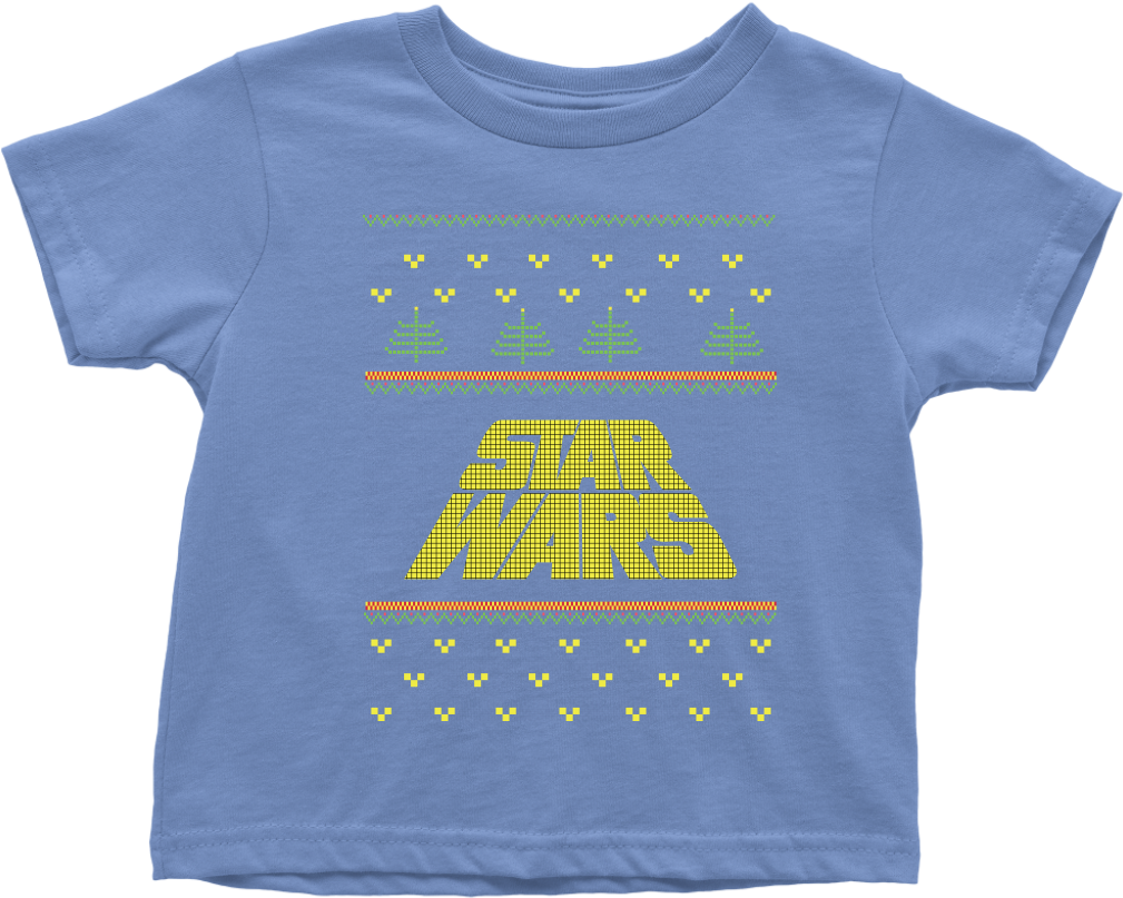 Star Wars Logo Christmas Toddler T Shirt - Star Wars Clipart (1024x1024), Png Download