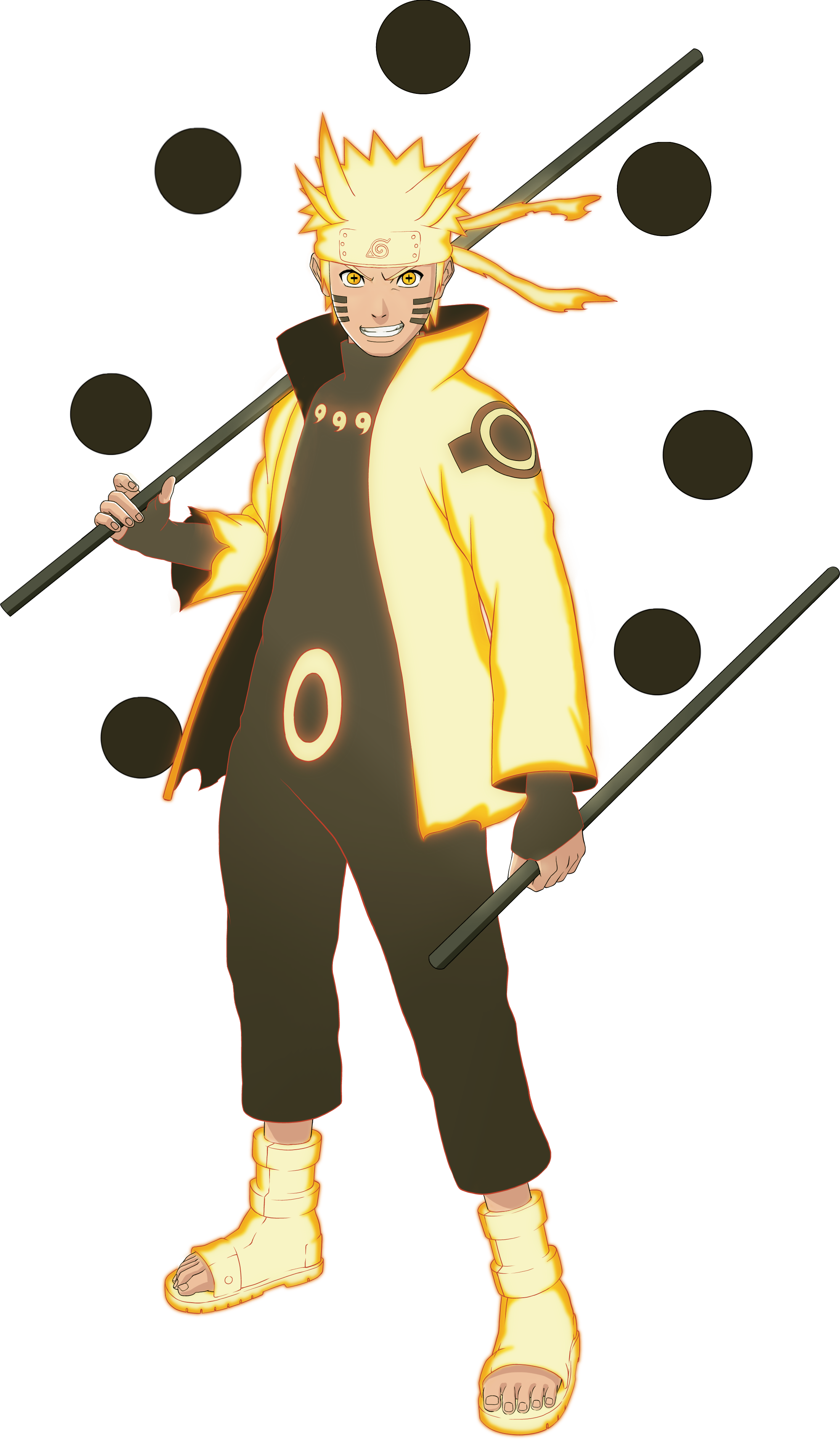 2203 X 3774 27 - Naruto Six Paths Sage Mode Clipart (2203x3774), Png Download