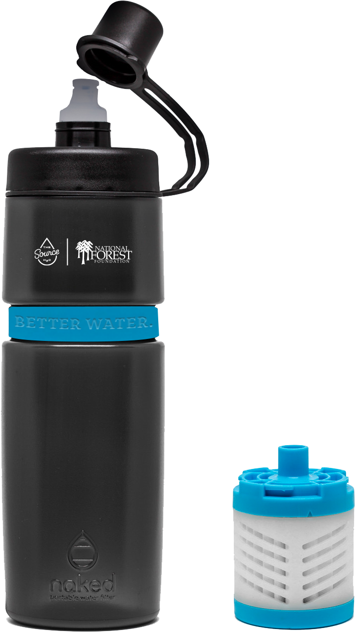 Naked Water Bottle - Water Bottle Clipart (923x1398), Png Download