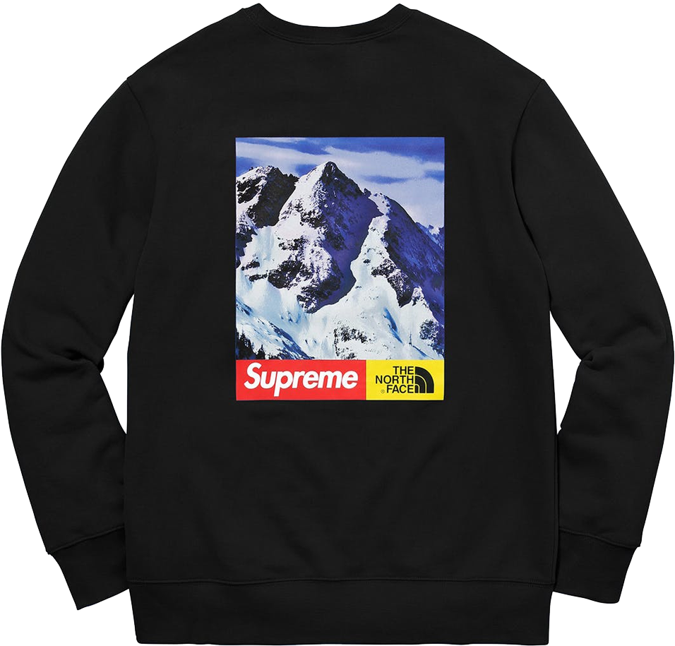 Supreme x the north face crewneck on sale