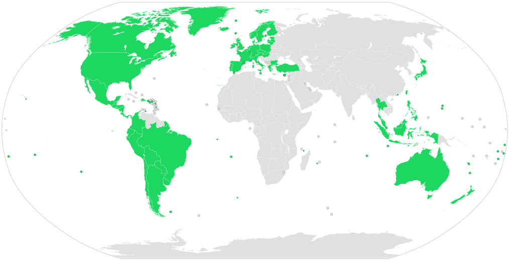 Spotify Will Be Taking It's World-leading Music Streaming - North South World Divide Clipart (1024x525), Png Download