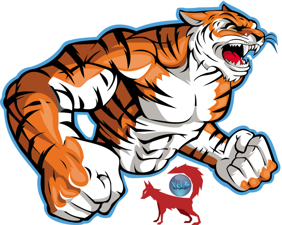 Free Art Download Clip On By Fokito - Clemson Tigers Beat The Tide - Png Download (900x720), Png Download