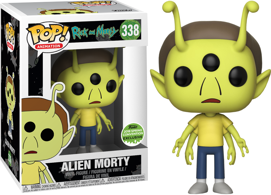 Rick And Morty - Funko Pop Alien Rick Clipart (867x624), Png Download