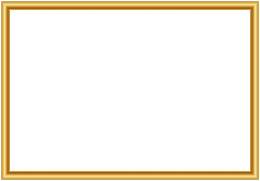 Free Png Best Stock Photos Gold Frame Png Background - Even The Darkest Night Will End And The Sun Will Rise: Clipart (850x591), Png Download