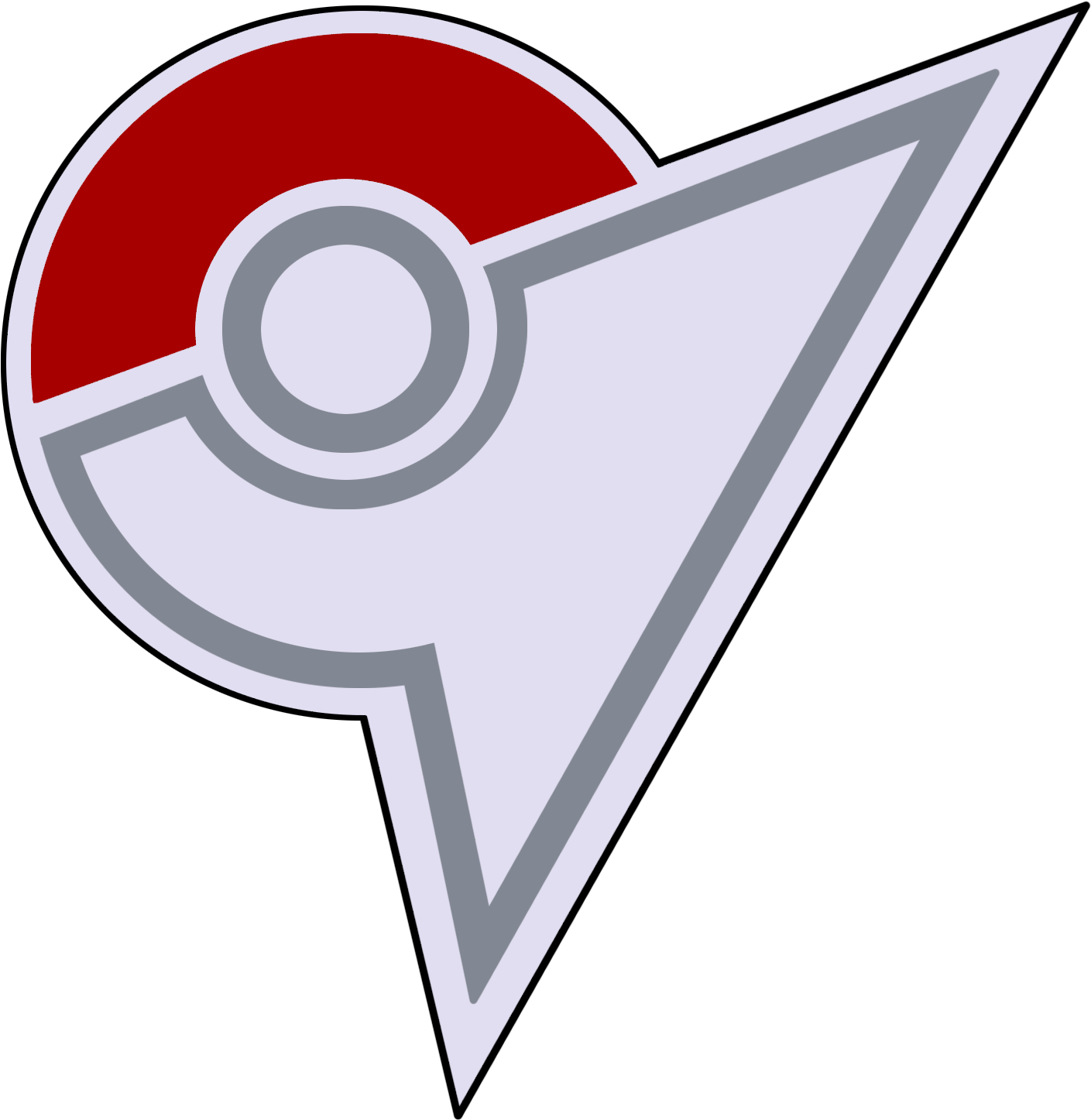 Go Pokemon Logo Transparent - Pokemon Elite Four Logo Clipart (1500x1528), Png Download