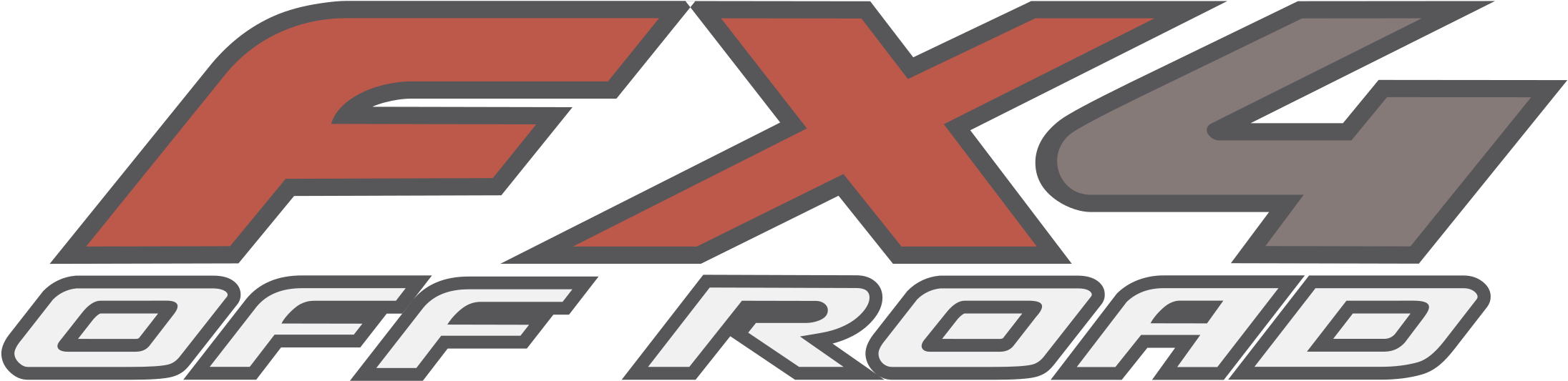 Fx4 Off Road Logo Png Transparent - Fx4 Off Road Logo Clipart (2400x2400), Png Download