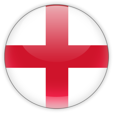 Illustration Of Flag Of England - England Flag Circle Png Clipart ...