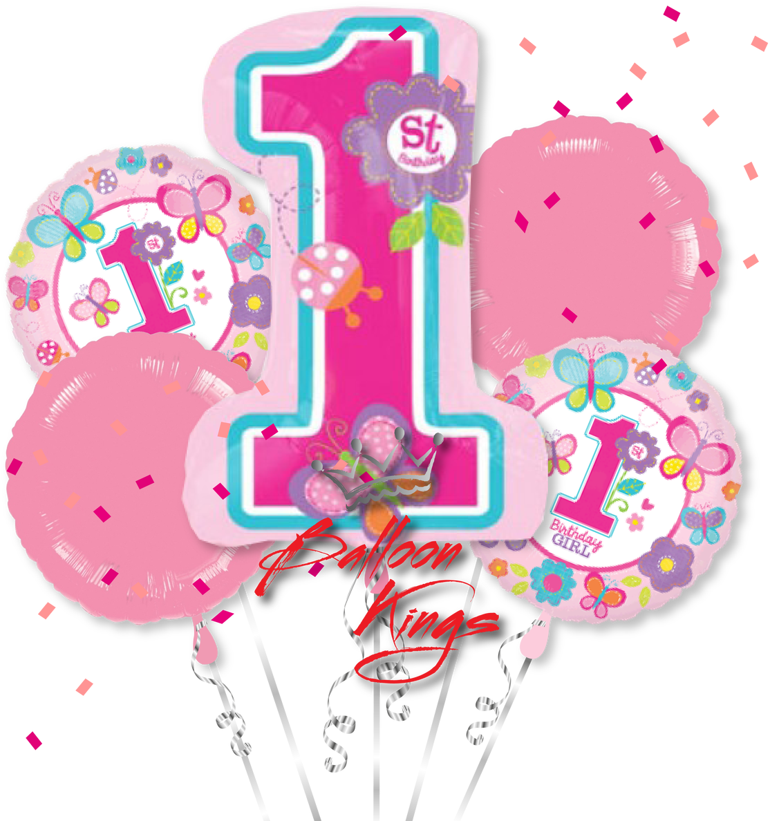 1st Birthday Png - 1st Birthday Clipart (1280x1280), Png Download