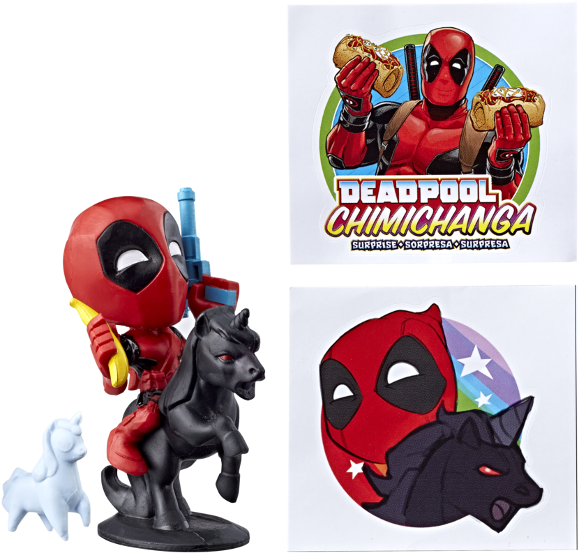 Chimichanga - Deadpool Chimichanga Blind Bag Clipart (900x900), Png Download