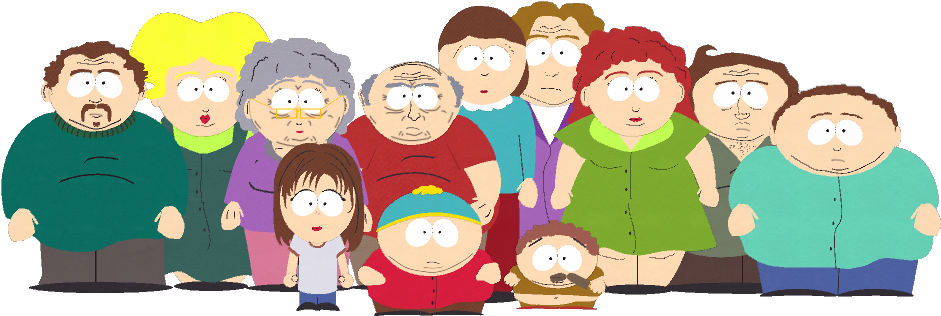 Cartman Family Clipart (960x540), Png Download