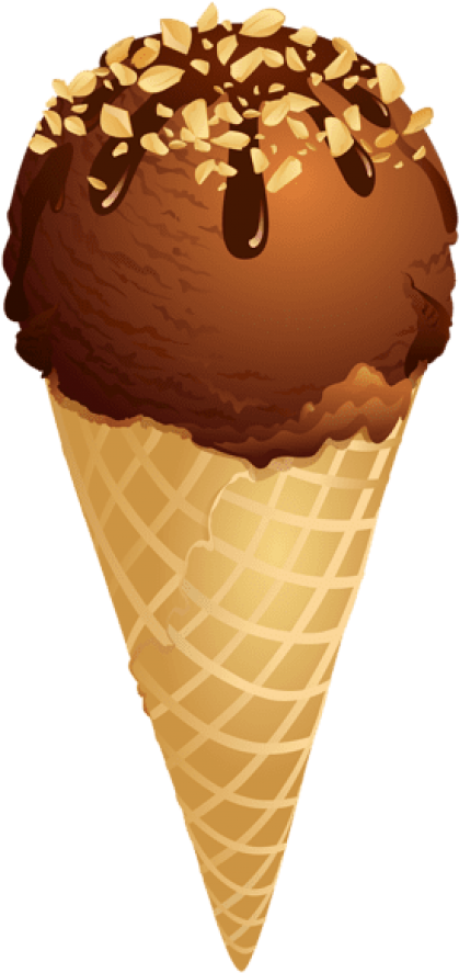 Free Png Download Chocolate Ice Cream Conepicture Png - Ice Cream Cone Clipart (480x915), Png Download
