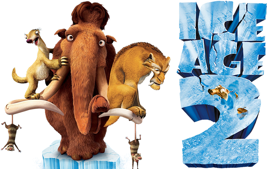 Ice Age - Ice Age 2 Png Clipart (1000x562), Png Download