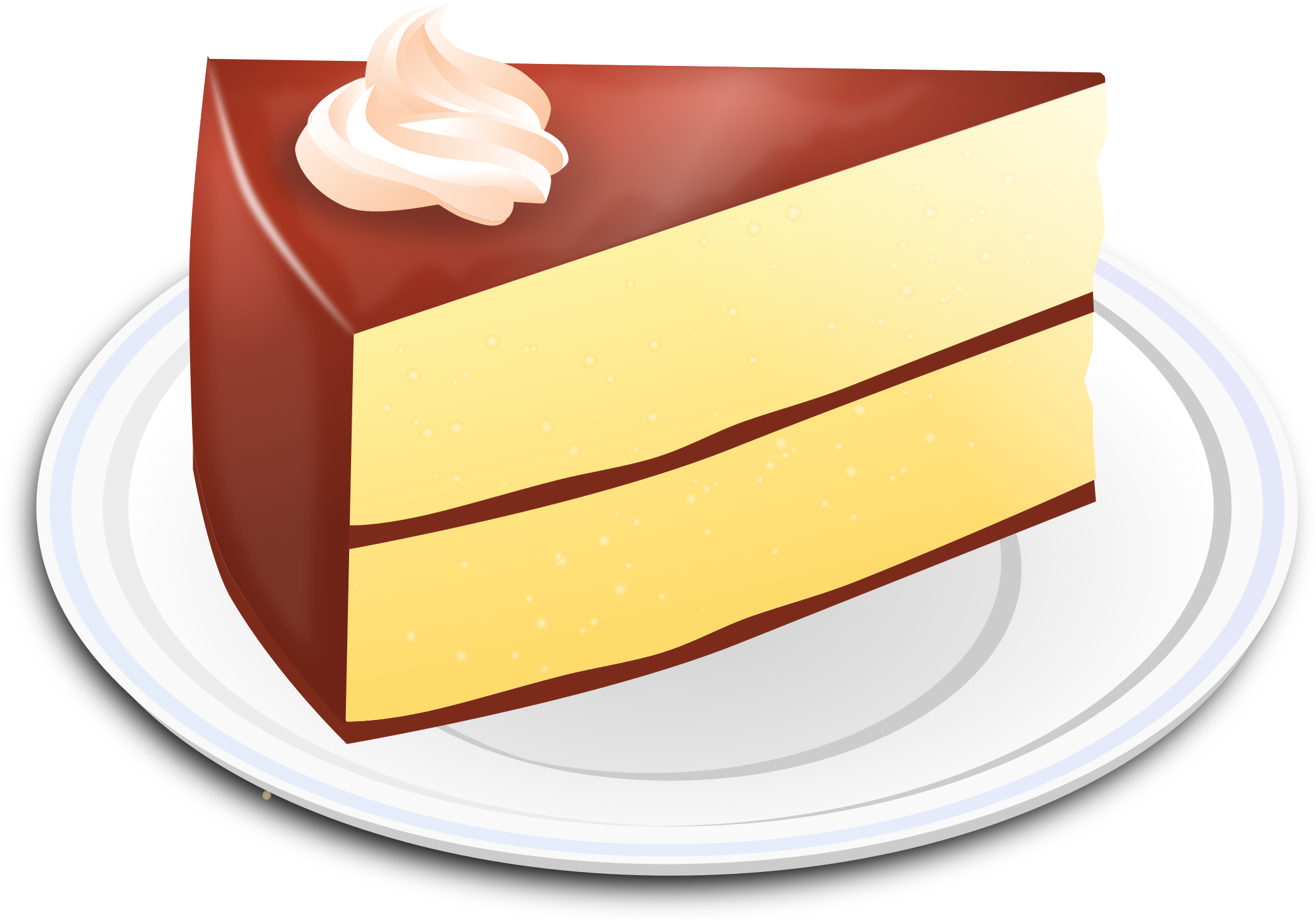 This Free Icons Png Design Of Choclate Cake Clipart (2400x1605), Png Downlo...