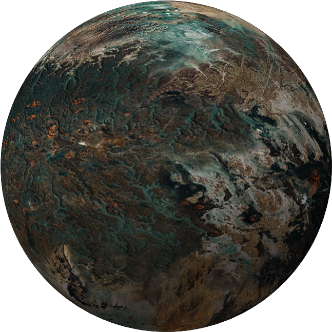 Alien Planet Png Clipart (1000x1000), Png Download