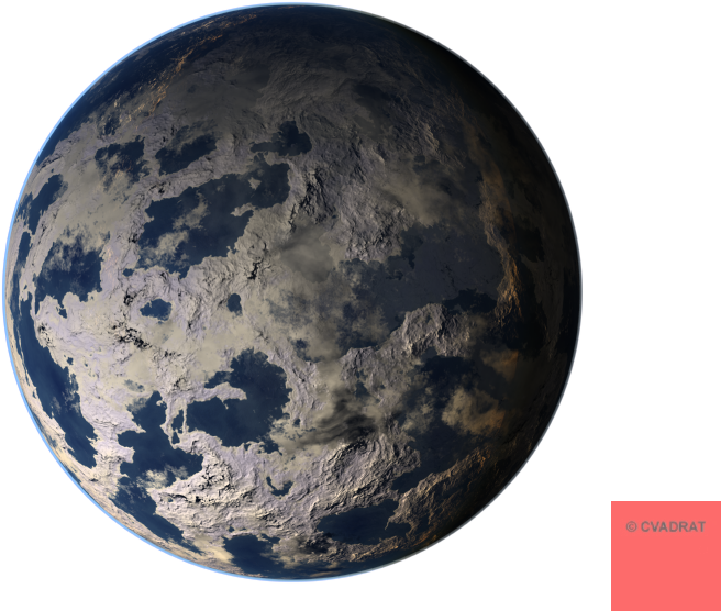 Earth Like Planet Png Clipart (800x600), Png Download