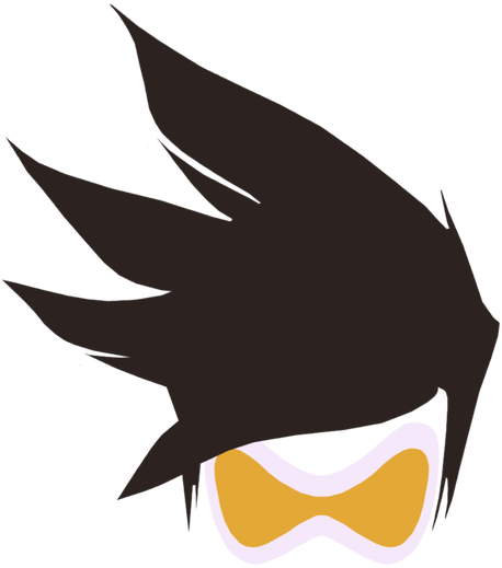 Overwatch Icon Transparent - Tracer Overwatch Spray Clipart (600x600), Png Download