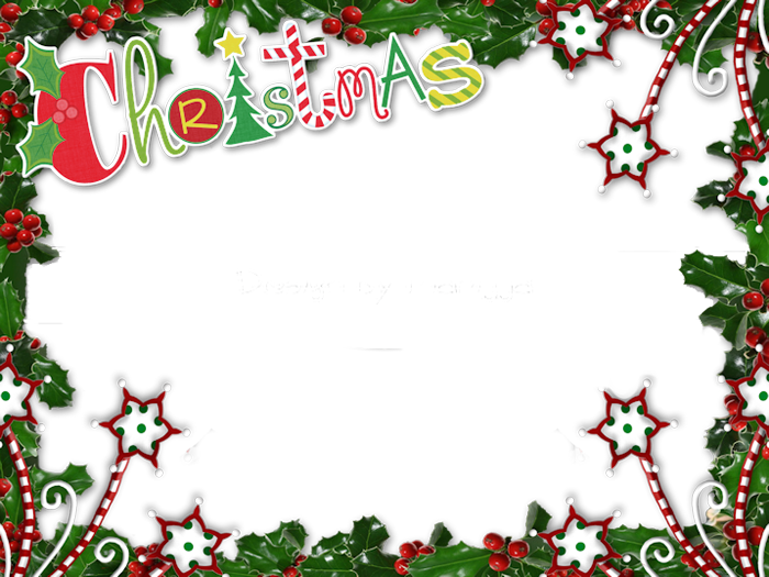 700 X 525 36 - Merry Christmas Frame Png Clipart (700x525), Png Download