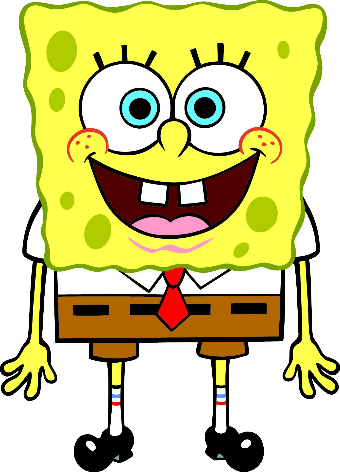 Spongebob Squarepants Clipart (1380x1916), Png Download