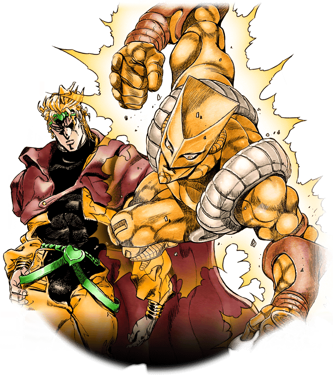 Unit Dio - Dio The World Png Clipart (720x800), Png Download