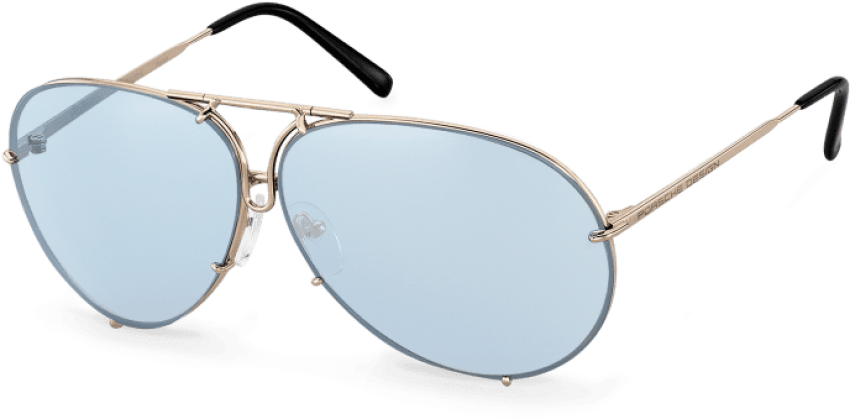 Free Png Download Porsche Design Glasses Blue Png Images - Γυαλια Ηλιου Κιτρινοι Φακοι Clipart (850x419), Png Download