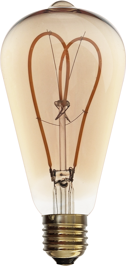 W E Led Edison - Led Lamp Clipart (1000x1000), Png Download