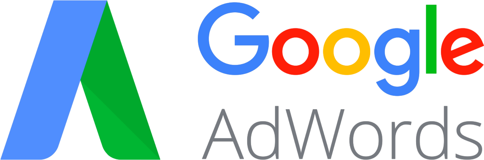 Google Adwords Logo Png Large - Google Adwords Logo Png Clipart (1692x573), Png Download