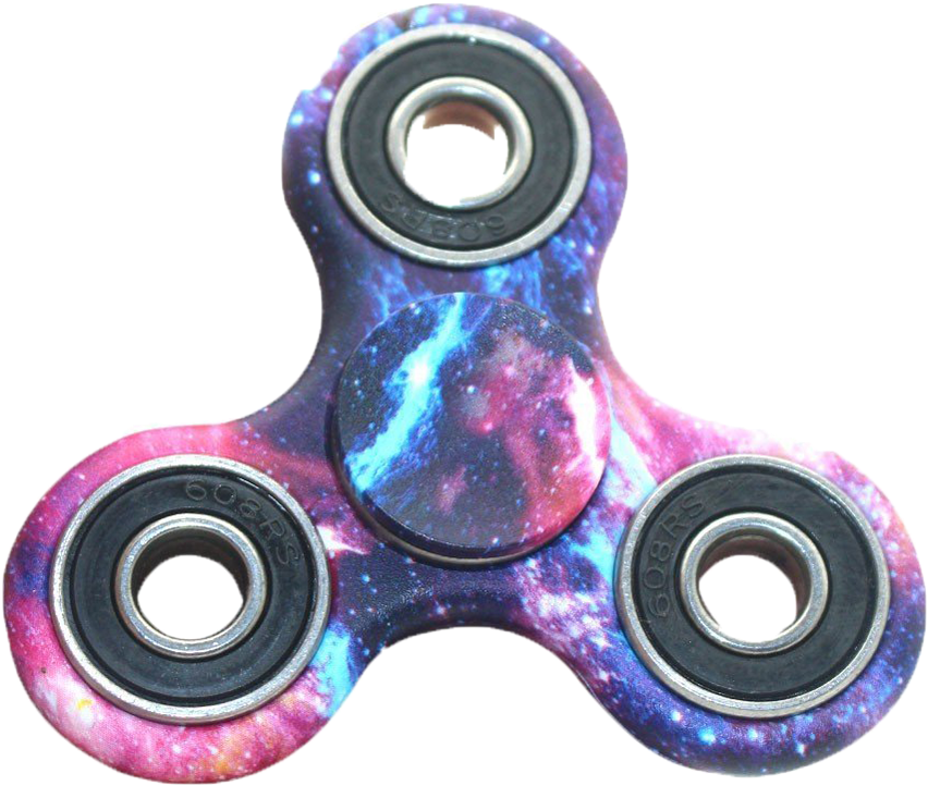 Fidget Spinner - Special Edition - Galaxy Fidget Spinner Amazon Clipart (1000x1000), Png Download