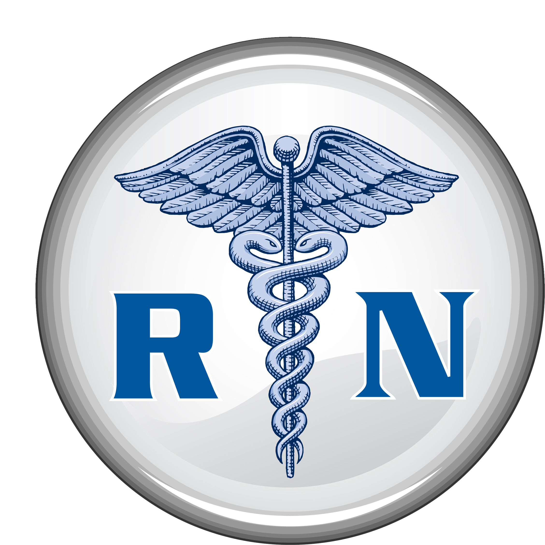 Registered Nurse Logo Pictures - Registered Nurse Logo Clipart (2400x2400), Png Download