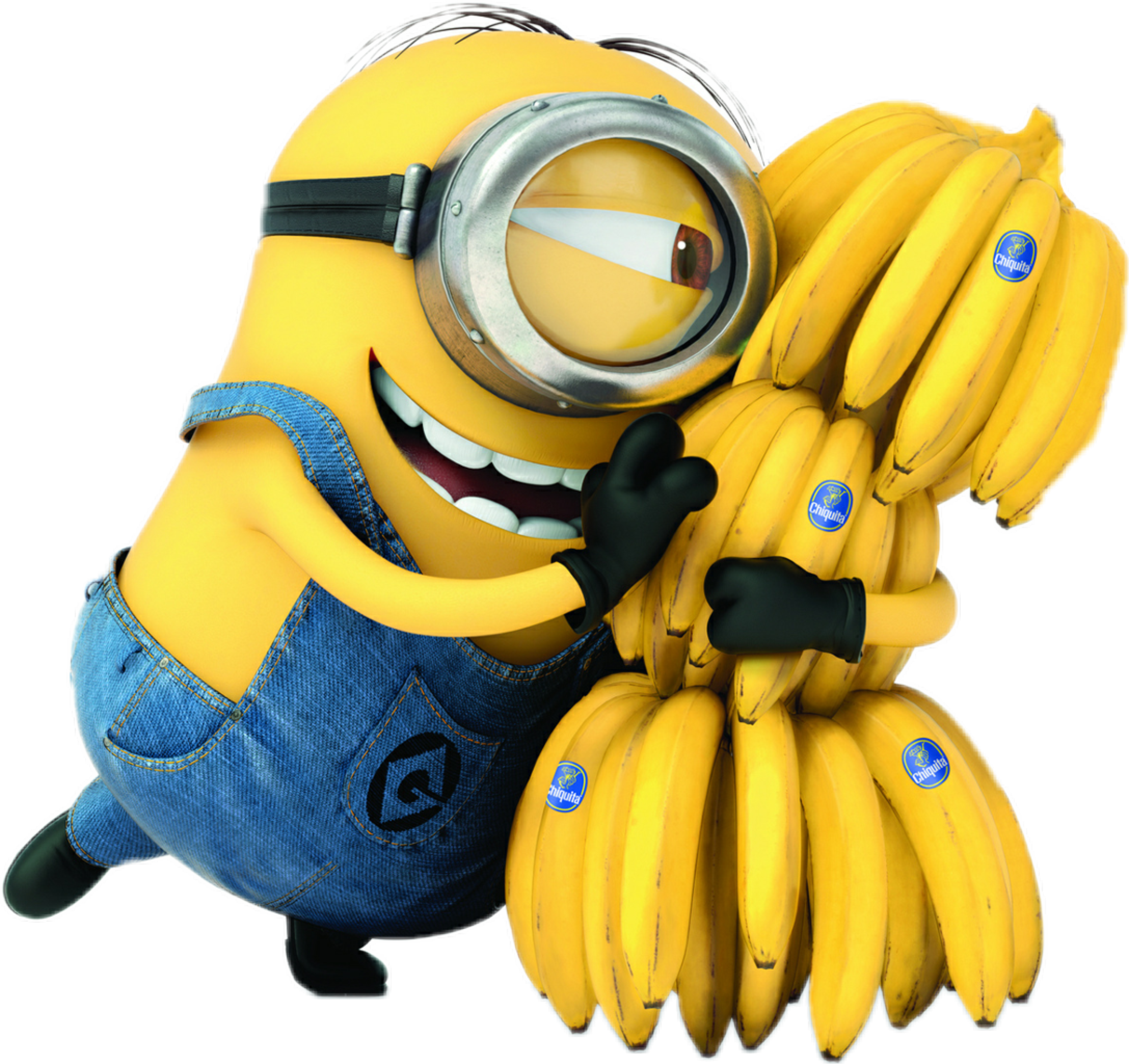 3020 X 2845 14 - Minions Com Bananas Png Clipart (3020x2845), Png Download