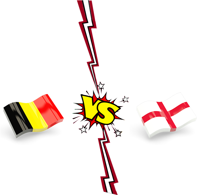 Fifa World Cup 2018 Third Place Play-off Belgium Vs - World Cup Belgium Vs England Clipart (668x640), Png Download