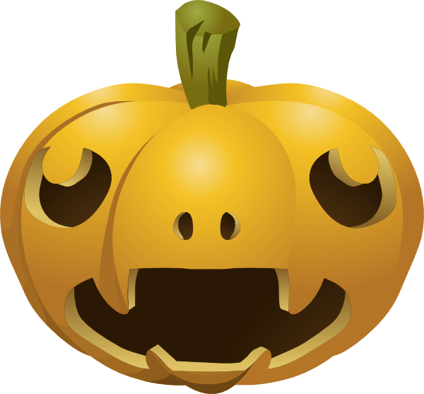 Pumpkin Png Clipart (600x557), Png Download