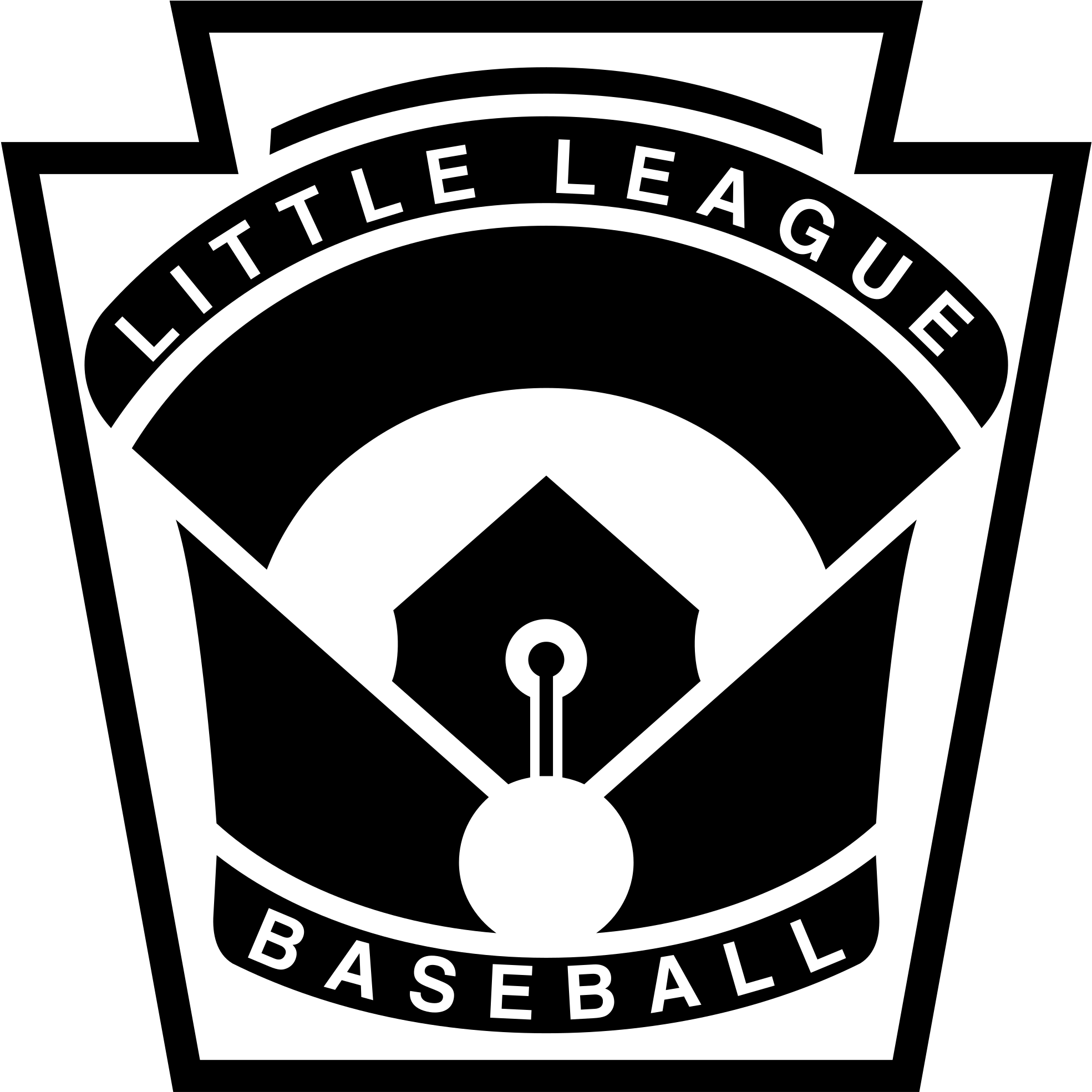 Little League Baseball Logo Png Transparent - Little League Baseball Png Clipart (2400x2400), Png Download