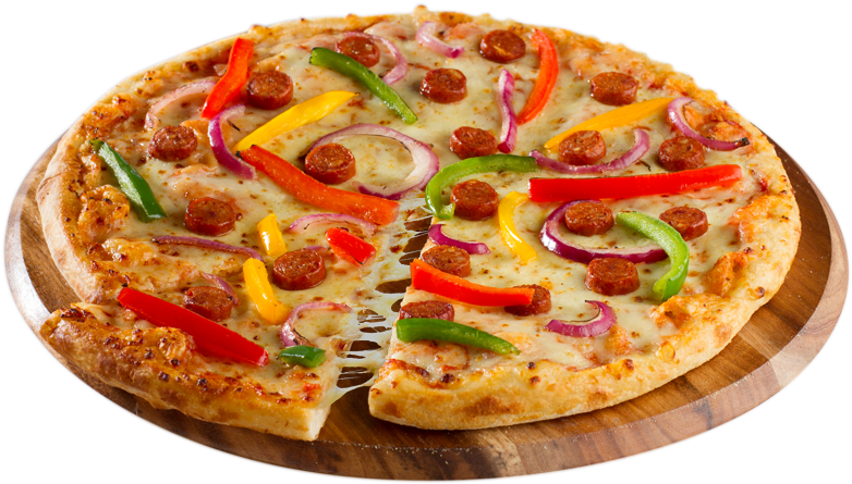 Veg Pizza - Veg Pizza Images Png Clipart (800x550), Png Download