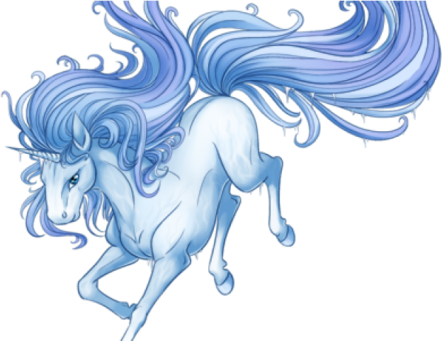 Unicorn Png Transparent Images - Unicorn White And Silver Clipart (640x480), Png Download