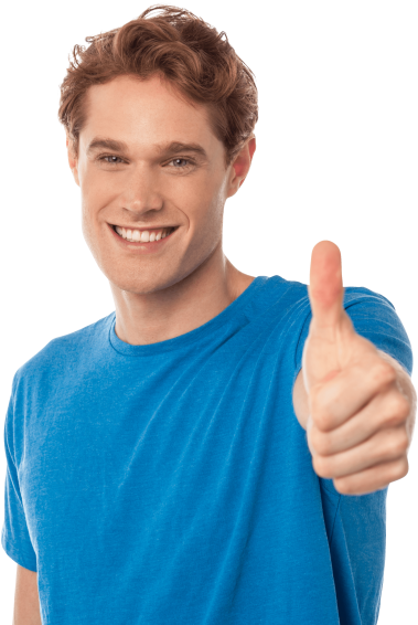Free Png Men Pointing Thumbs Up Png Images Transparent - Thumbs Up Royalty Free Clipart (850x566), Png Download