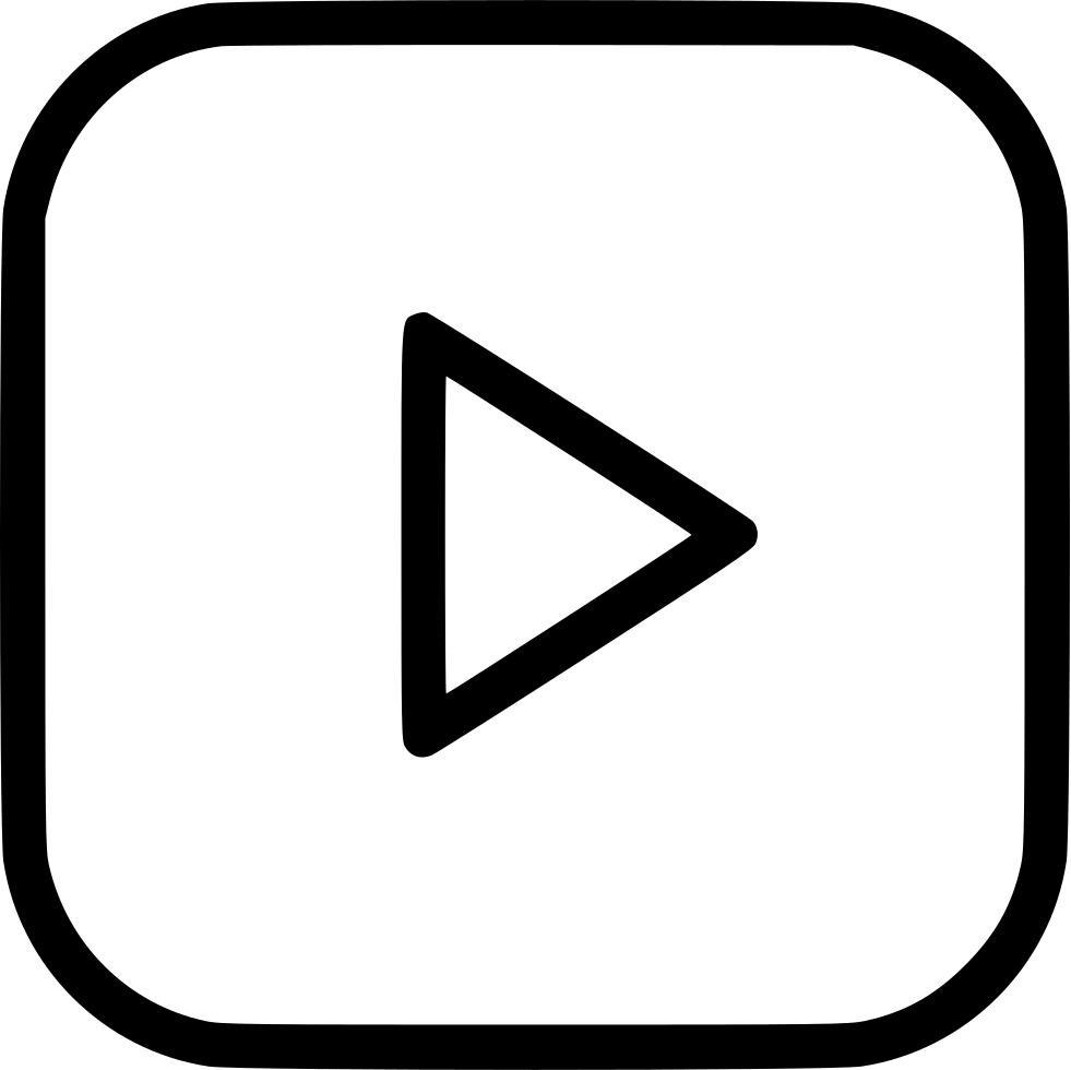 Play Button Comments - Icon Play Video Clipart (981x980), Png Download