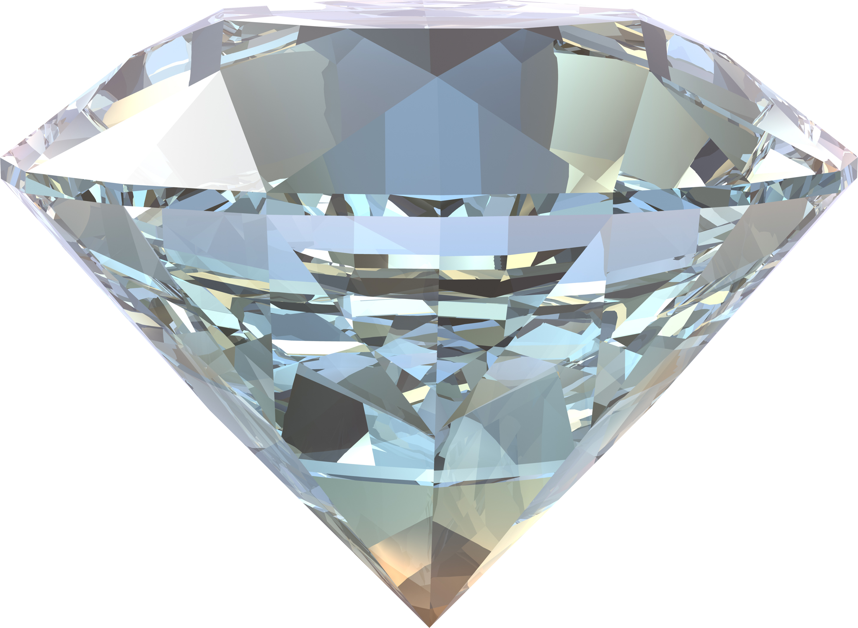 Brilliant Diamond - Бриллиант Пнг Clipart (2800x2052), Png Download