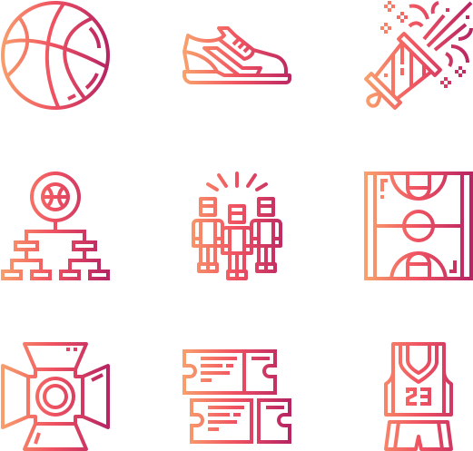Basketball - Circle Clipart (600x564), Png Download