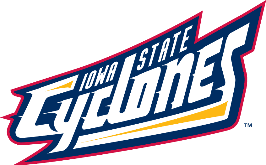 2000 01 Iowa State Cyclones Men's Basketball Team - Iowa State Cyclones Blue Clipart (847x527), Png Download
