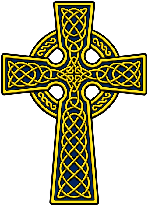 Gothic Tattoos Clipart Cross - Celtic Cross Free Clipart - Png Download (500x676), Png Download