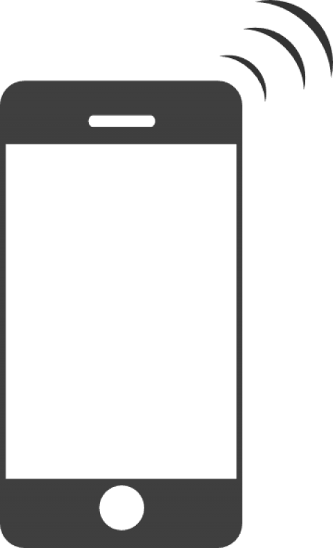 Free Png Download Iphone Png Black And White S Png - Iphone Clipart Png Transparent Png (480x790), Png Download
