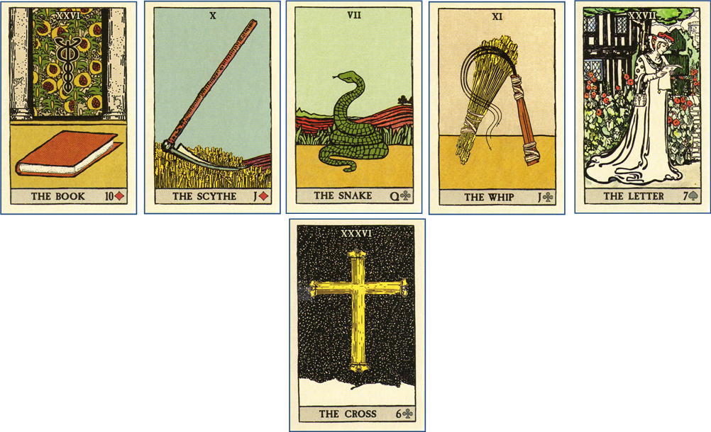 Forensic Cartomancy Lenormand Card Reading On Missing - Pixie's Astounding Lenormand Snake Clipart (1002x610), Png Download