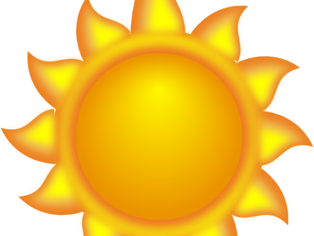 Transparent Sun Cartoon Clipart (640x480), Png Download