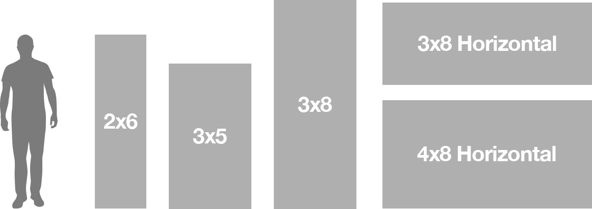 Popular Banner Sizes Img - Home Door Clipart (1161x411), Png Download