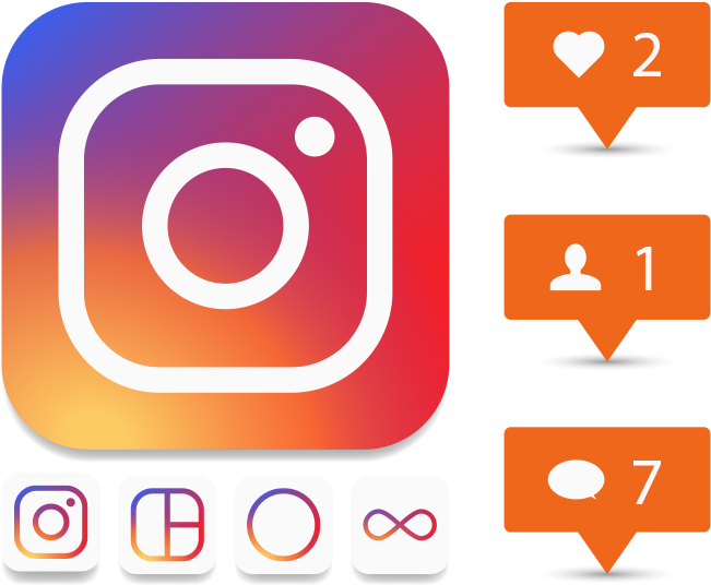 Growing Your Instagram Audience - Tambah Followers Clipart (651x536), Png Download