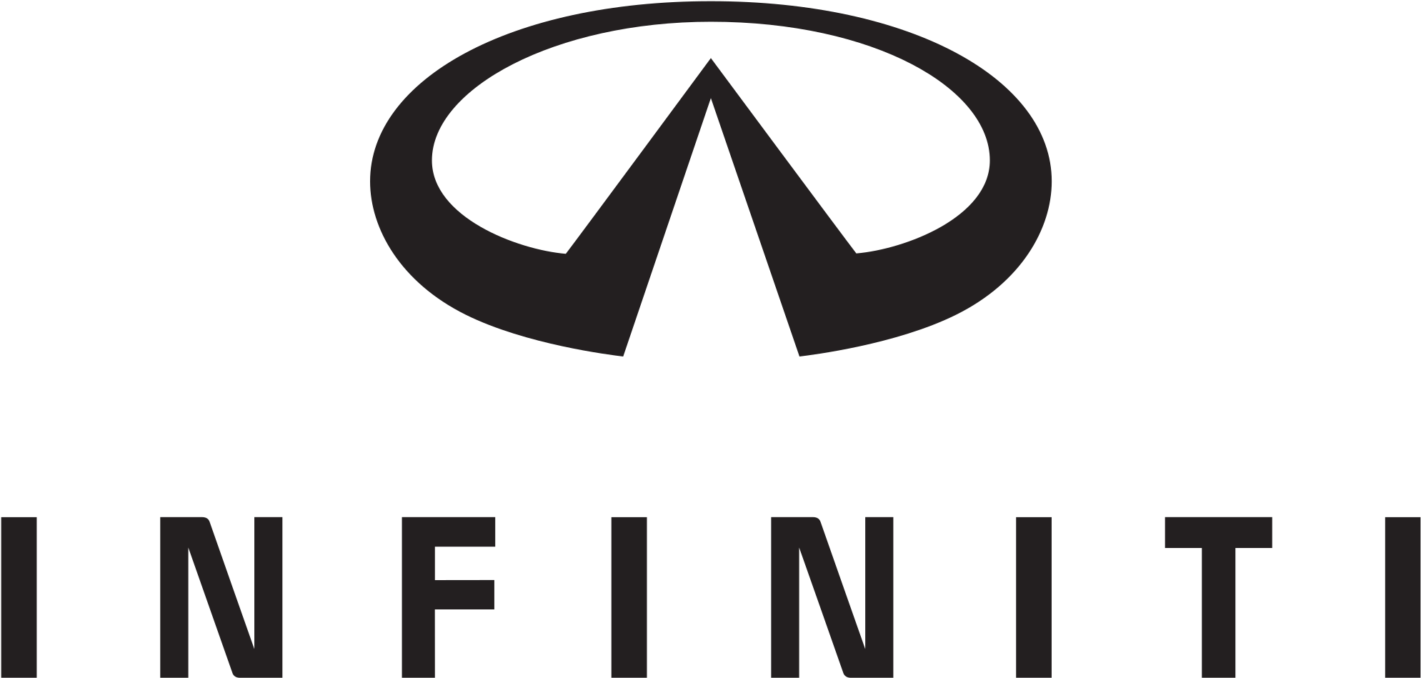 Infiniti Logo Png - Infiniti Logo Clipart (2000x960), Png Download