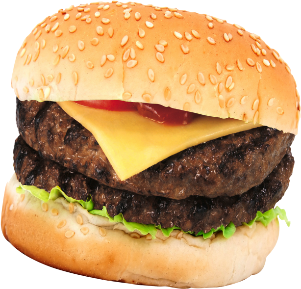 Hamburger - Big Tasty Clipart (866x650), Png Download
