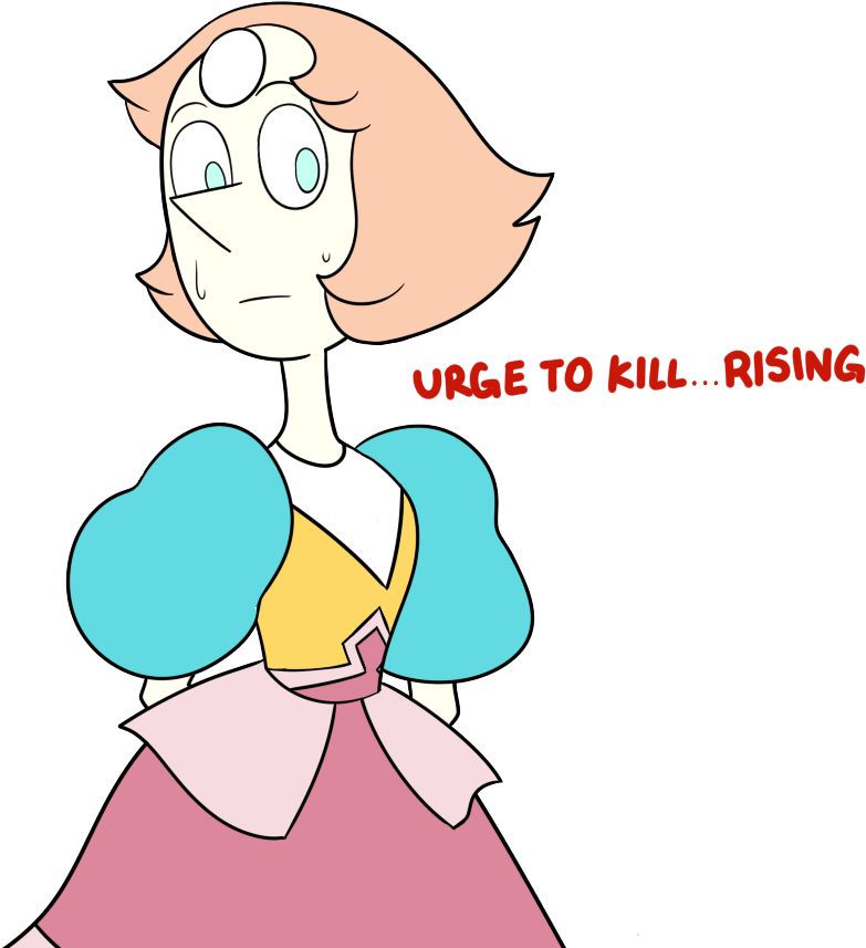 Urge To Kill - Steven Universe Past Pearl Clipart (862x864), Png Download
