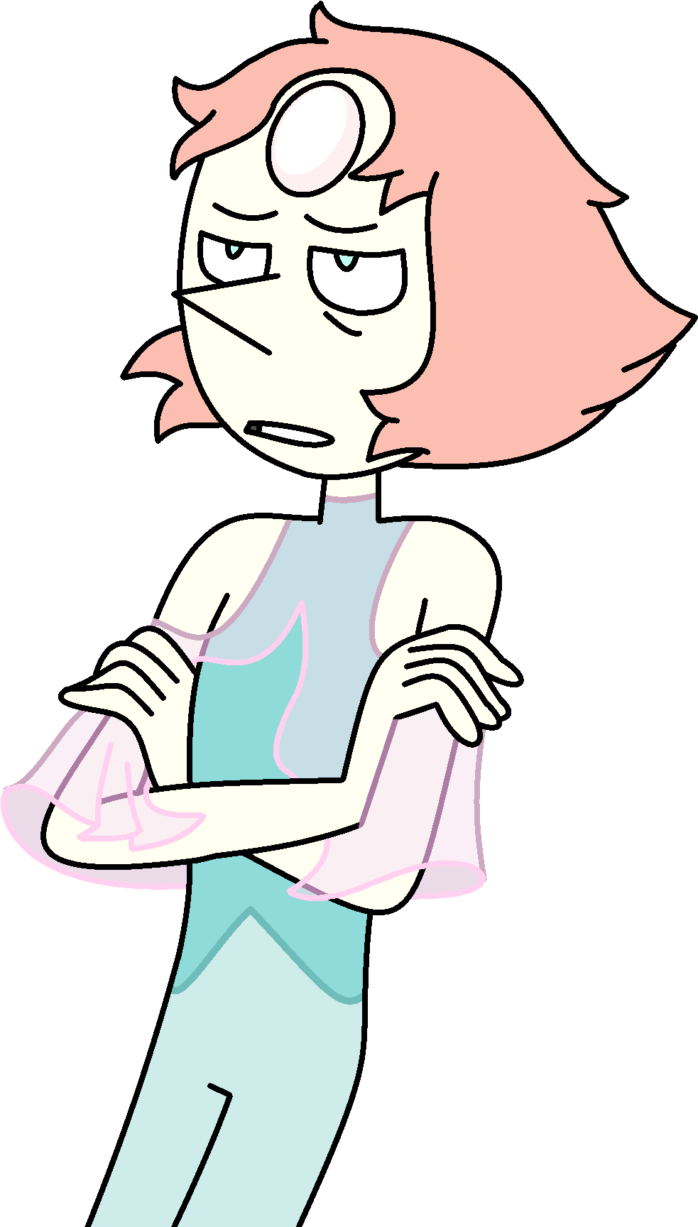 Stressed Pearl Request Steven - Steven Universe Pearl Stress Clipart (1000x1800), Png Download