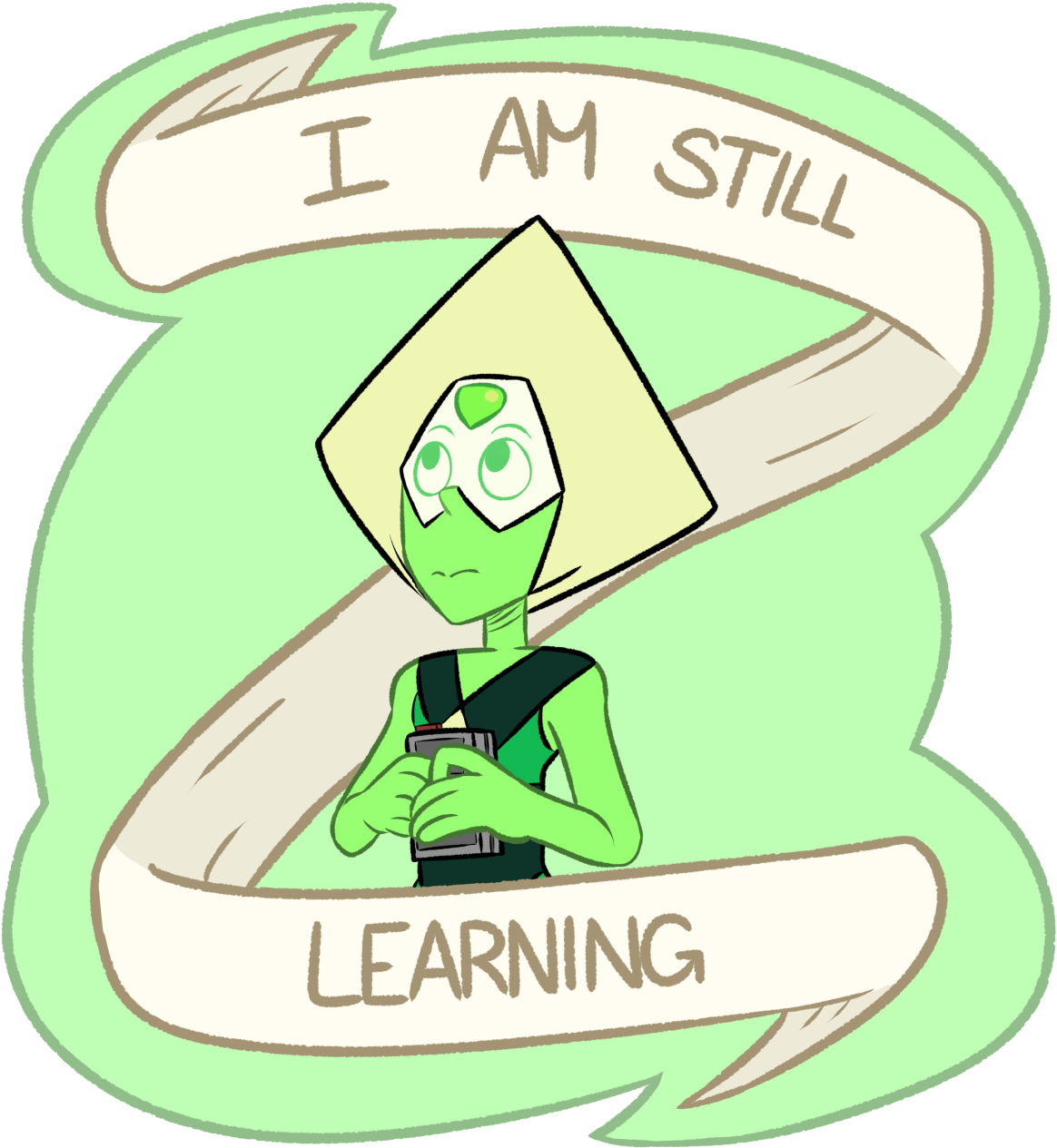 Pearl Amethyst Su Garnet Steven Universe Peridot Believe - Steven Universe Peridot Tattoo Clipart (1280x1280), Png Download